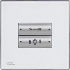 4-клавишная панель Slim, большие 2-позиционные клавиши, EU стандарт